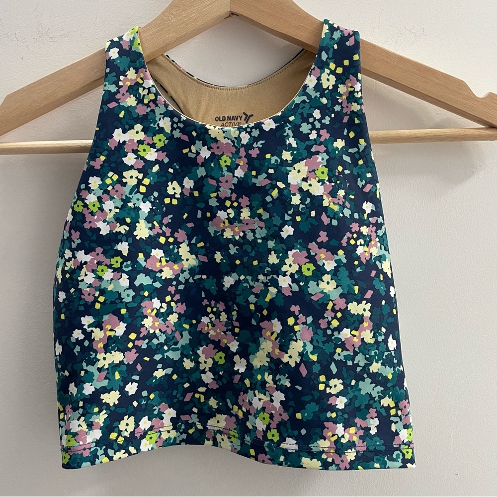 Old Navy Active Girls' Powersoft Bralette Sports Bra Go-Dry Size M (8)